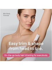Braun White Mini Trimmer, Body Trimmer, BS1000 - Image 2 of 6