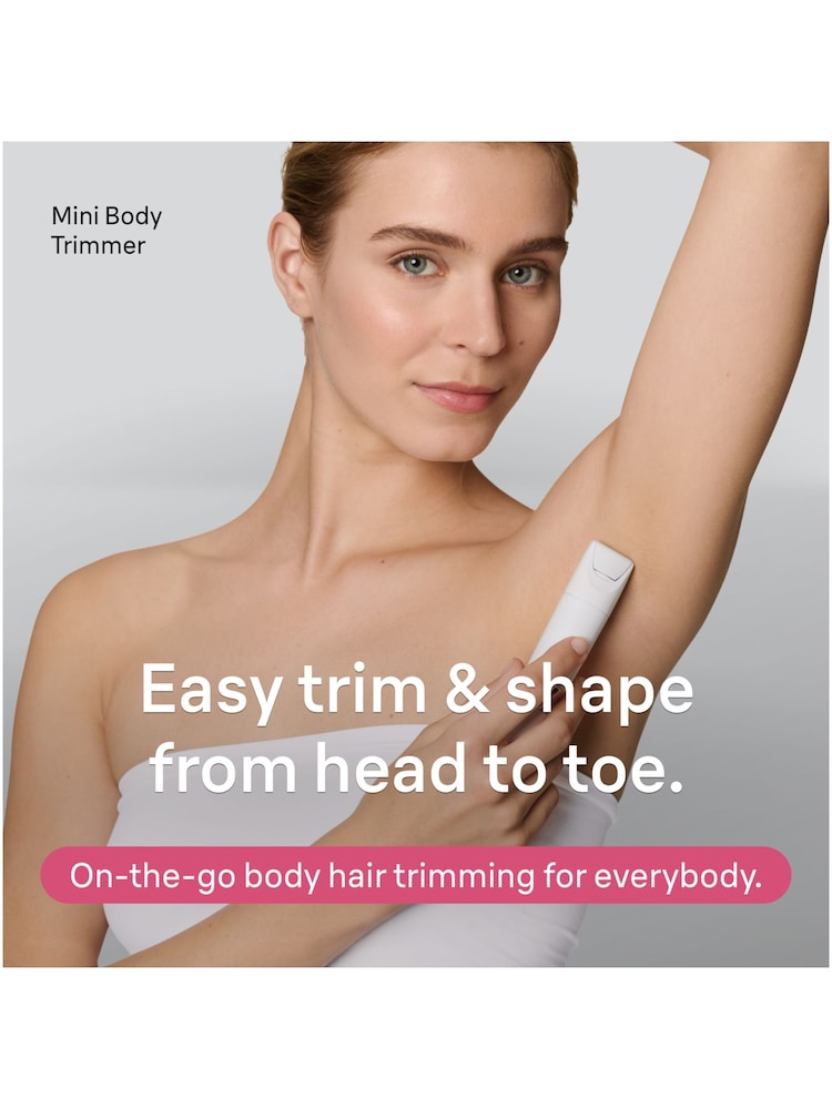 Braun White Mini Trimmer, Body Trimmer, BS1000 - Image 2 of 6 Braun White Mini Trimmer, Body Trimmer, BS1000 - Image 2 of 6