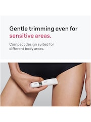Braun White Mini Trimmer, Body Trimmer, BS1000 - Image 3 of 6