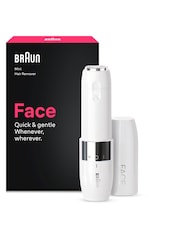 Braun White Mini Hair Remover, Face Trimmer, FS1000 - Image 1 of 6