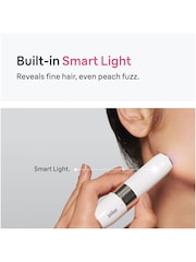 Braun White Mini Hair Remover, Face Trimmer, FS1000 - Image 4 of 6