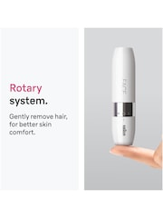 Braun White Mini Hair Remover, Face Trimmer, FS1000 - Image 5 of 6