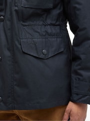 Barbour® Black Sapper Wax Jacket - Image 6 of 9