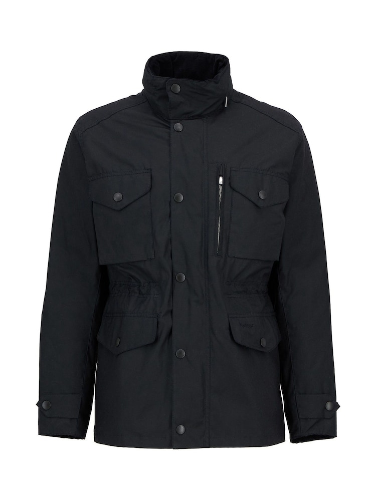Barbour® Black Sapper Wax Jacket - Image 9 of 9 Barbour® Black Sapper Wax Jacket - Image 9 of 9