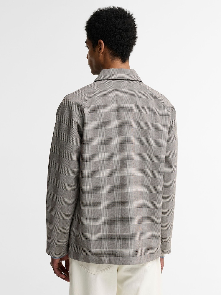 Barbour® Natural Modern Short Lorden Showerproof Mac Jacket - Image 2 of 5 Barbour® Natural Modern Short Lorden Showerproof Mac Jacket - Image 2 of 5