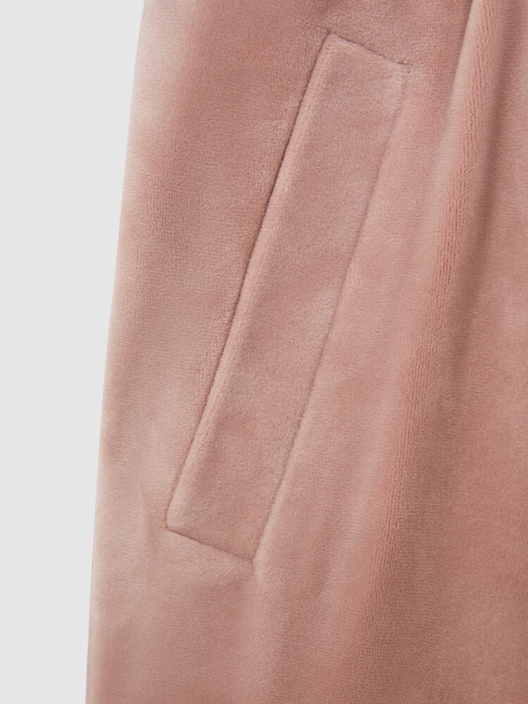 Reiss Pink Hattie 4-9 yrs Velour Drawstring Joggers - Image 6 of 6 Reiss Pink Hattie 4-9 yrs Velour Drawstring Joggers - Image 6 of 6