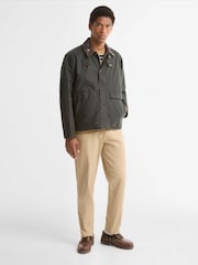 Barbour Green Icons Spey Wax Jacket - Image 3 of 7