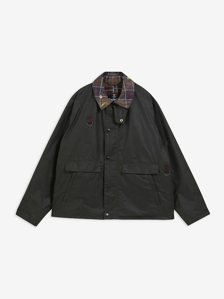 Barbour Green Icons Spey Wax Jacket - Image 7 of 7 Barbour Green Icons Spey Wax Jacket - Image 7 of 7