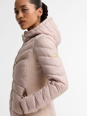 Barbour® International Natural Salengro Quilted Jacket - Image 5 of 7