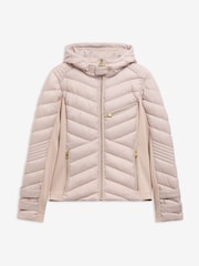 Barbour® International Natural Salengro Quilted Jacket - Image 7 of 7