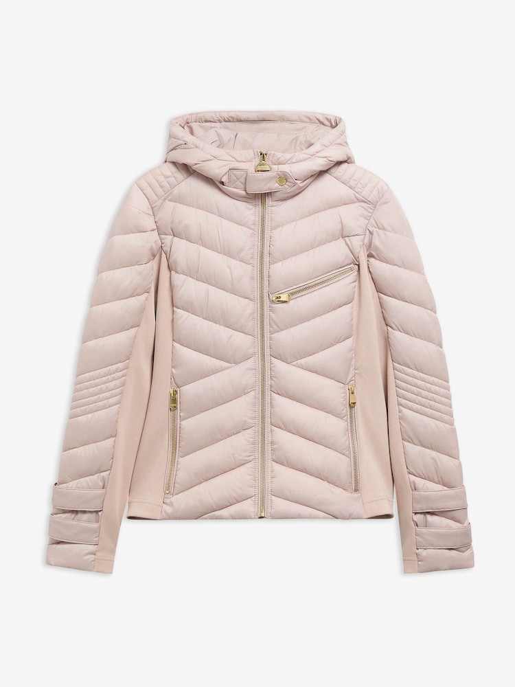 Barbour® International Natural Salengro Quilted Jacket - Image 7 of 7 Barbour® International Natural Salengro Quilted Jacket - Image 7 of 7