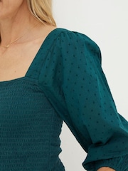 FatFace Green Lila Top - Image 3 of 3