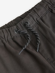 Black 100% Cotton Pull-On Shorts (3mths-7yrs) - Image 7 of 7
