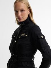 Barbour International Black Polarquilt Quilted Jacket - Image 3 of 7