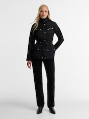 Barbour International Black Polarquilt Quilted Jacket - Image 4 of 7