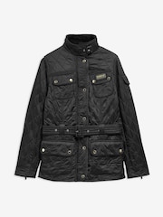 Barbour International Black Polarquilt Quilted Jacket - Image 7 of 7