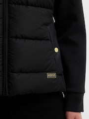 Barbour® International Black Conway Quilted Jacket - Image 5 of 6