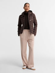 Barbour International Natural Salengro Quilted Jacket - Image 6 of 7