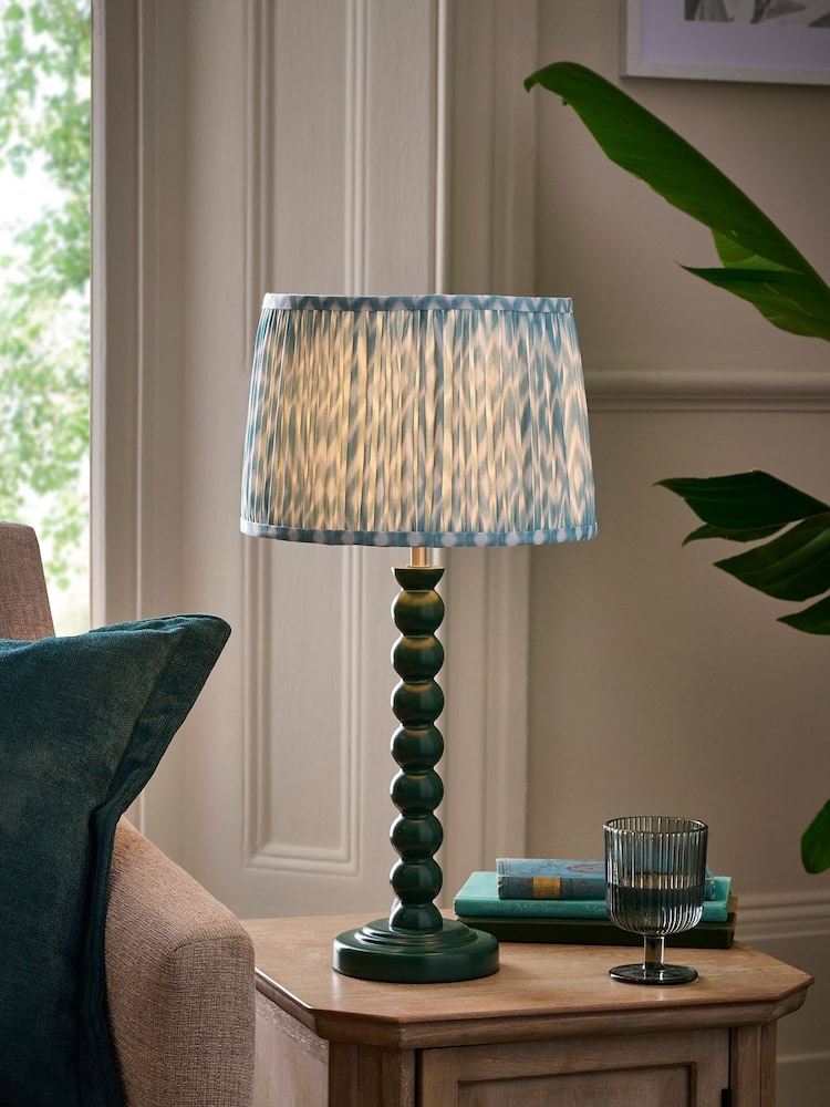 Green Bobbin Table Lamp - Image 1 of 6