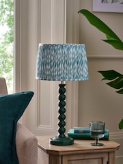 Green Bobbin Table Lamp - Image 2 of 6