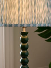 Green Bobbin Table Lamp - Image 3 of 6