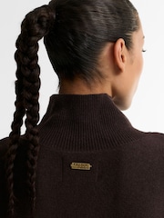Barbour International Black Lilah Knitted Jumper - Image 5 of 6