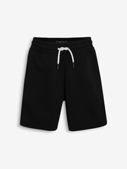 Black 1 Pack Basic Jersey Shorts (3-16yrs) - Image 2 of 4
