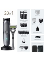 Braun Grey All-in-One Series 9, 20in1 Grooming Kit, ProBlade, Body Gentle Mode, AIO9540 - Image 7 of 7