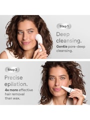 Braun White FaceSpa + 1 Extra, 810 Trimmers - Image 3 of 6