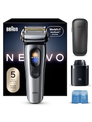 Braun Metallic NEVO Electric Shaver For A No Compromise Shave NEVO15000C - Image 1 of 10