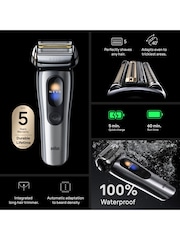 Braun Metallic NEVO Electric Shaver For A No Compromise Shave NEVO15000C - Image 6 of 10