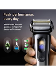 Braun Metallic NEVO Electric Shaver For A No Compromise Shave NEVO15000C - Image 7 of 10