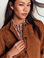 Boden Brown Fife Suede Chore Jacket - Image 2 of 6