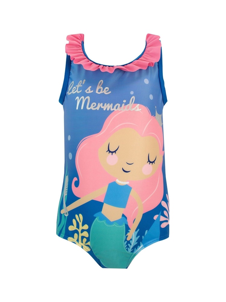 Harry Bear Mermaid Mädchen-Badeanzug - Bild 1 von 3