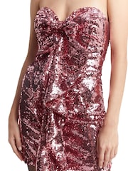 Bardot Pink Yolanda Sequin Mini Dress - Image 6 of 6