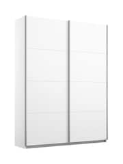 Rauch White Cameron 1.3m Sliding Wood Semi Fitted Wardrobe - Image 2 of 2