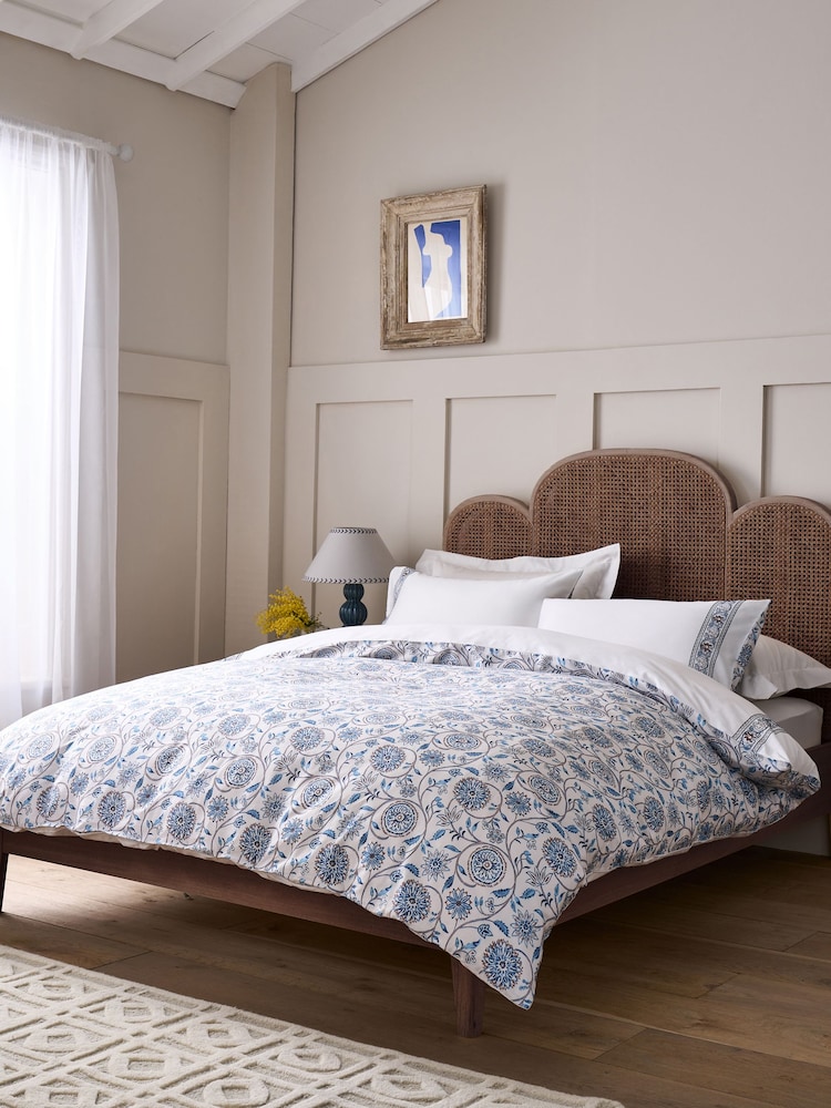 Nina Campbell Natural Palmier Bed - Image 1 of 5