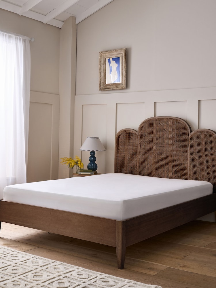 Nina Campbell Natural Palmier Bed - Image 2 of 5