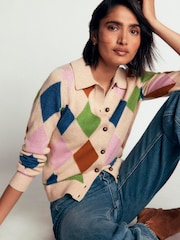 كريمي Argyle - سترة كارديغان Ariadne من Boden - صورة 1 من 6