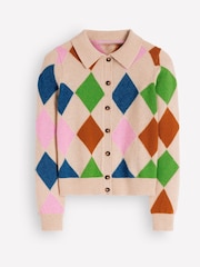 كريمي Argyle - سترة كارديغان Ariadne من Boden - صورة 5 من 6