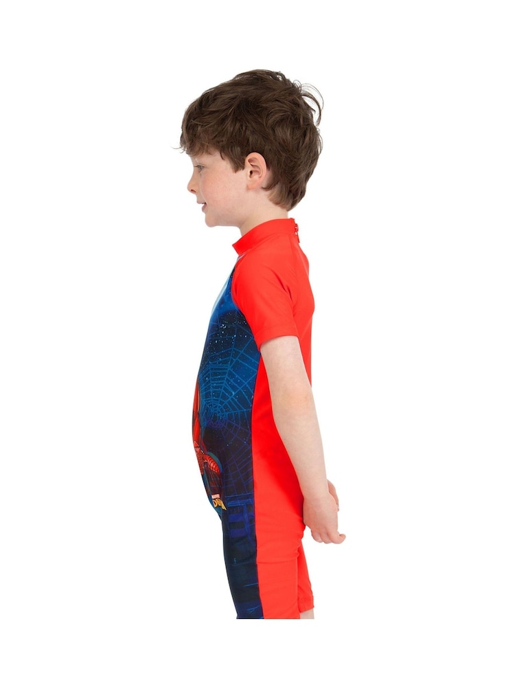 Character Blue Spider-Man Swim Wetsuit - Image 4 of 6