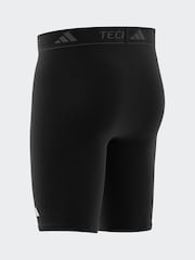 adidas Black TECHFIT Compression Training Short Tights - Image 12 of 14