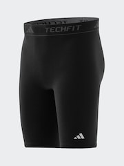 adidas Black TECHFIT Compression Training Short Tights - Image 13 of 14