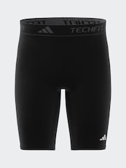 adidas Black TECHFIT Compression Training Short Tights - Image 6 of 14