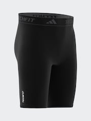 adidas Black TECHFIT Compression Training Short Tights - Image 9 of 14