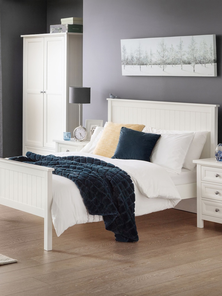 Julian Bowen Surf White Maine Bed Bed - Image 1 of 6