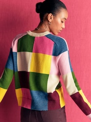Boden Red Ariadne Jumper with Wool - Image 3 of 7