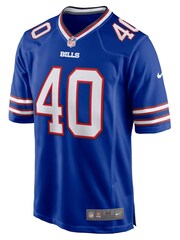Nike Blue NFL Buffalo Bills Home Game Jersey - Royal - Von Miller - Image 2 of 3