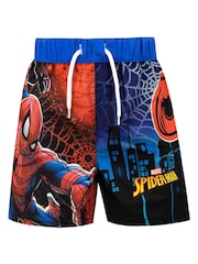Character Blue Spider-Man Swim Shorts - Image 4 of 5