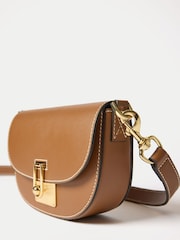 Brun - Jigsaw Leather Mini Saddle Bag - Bilde 5 av 6